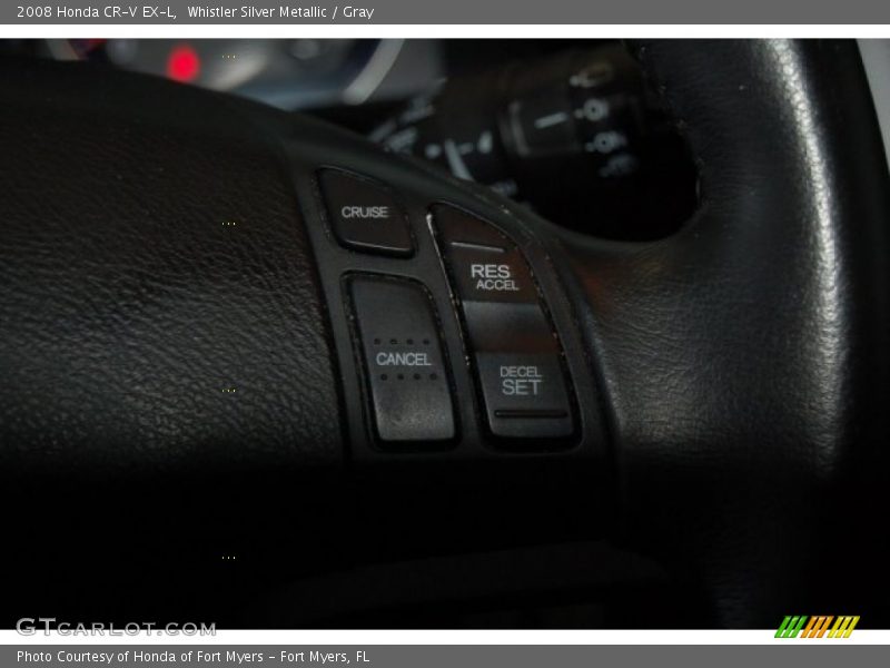 Whistler Silver Metallic / Gray 2008 Honda CR-V EX-L