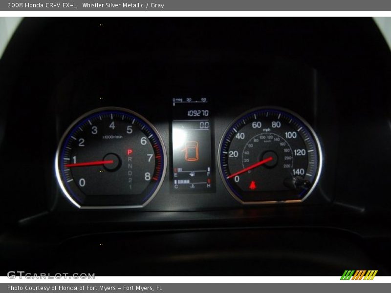 Whistler Silver Metallic / Gray 2008 Honda CR-V EX-L