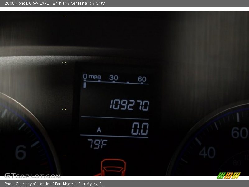 Whistler Silver Metallic / Gray 2008 Honda CR-V EX-L