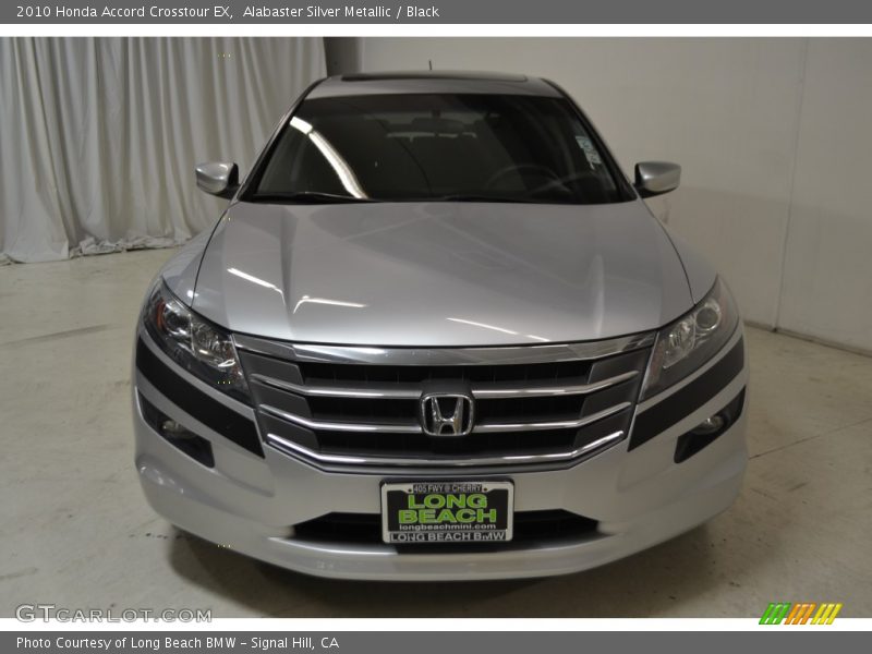 Alabaster Silver Metallic / Black 2010 Honda Accord Crosstour EX