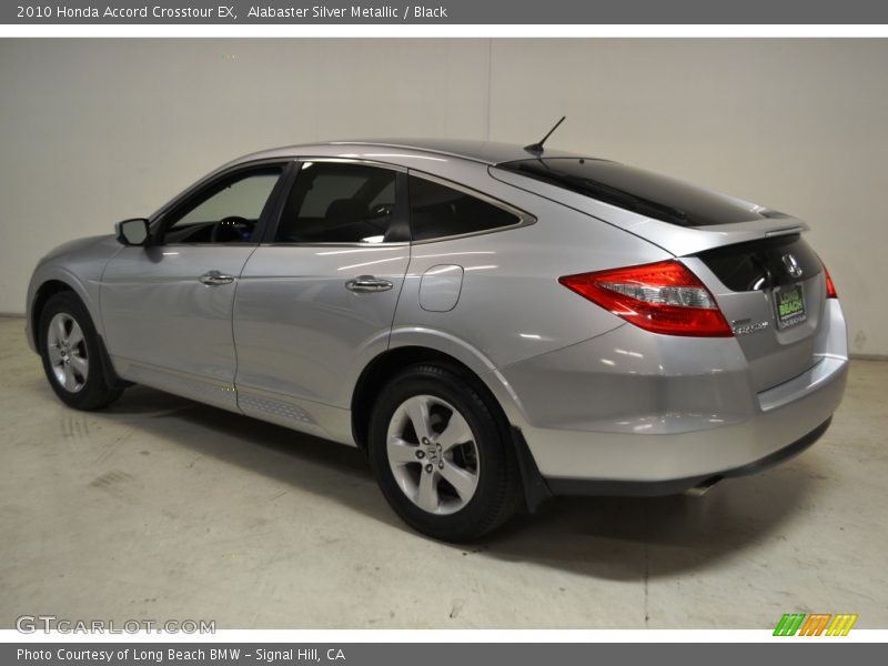 Alabaster Silver Metallic / Black 2010 Honda Accord Crosstour EX