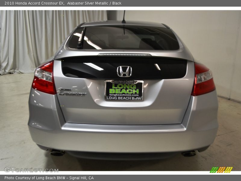 Alabaster Silver Metallic / Black 2010 Honda Accord Crosstour EX
