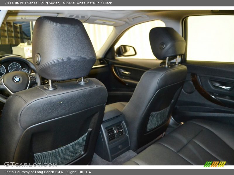 Mineral White Metallic / Black 2014 BMW 3 Series 328d Sedan