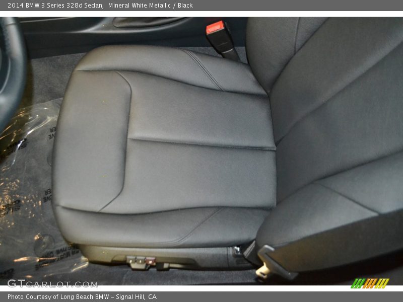 Mineral White Metallic / Black 2014 BMW 3 Series 328d Sedan