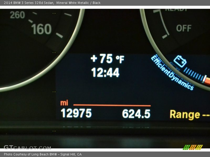 Mineral White Metallic / Black 2014 BMW 3 Series 328d Sedan