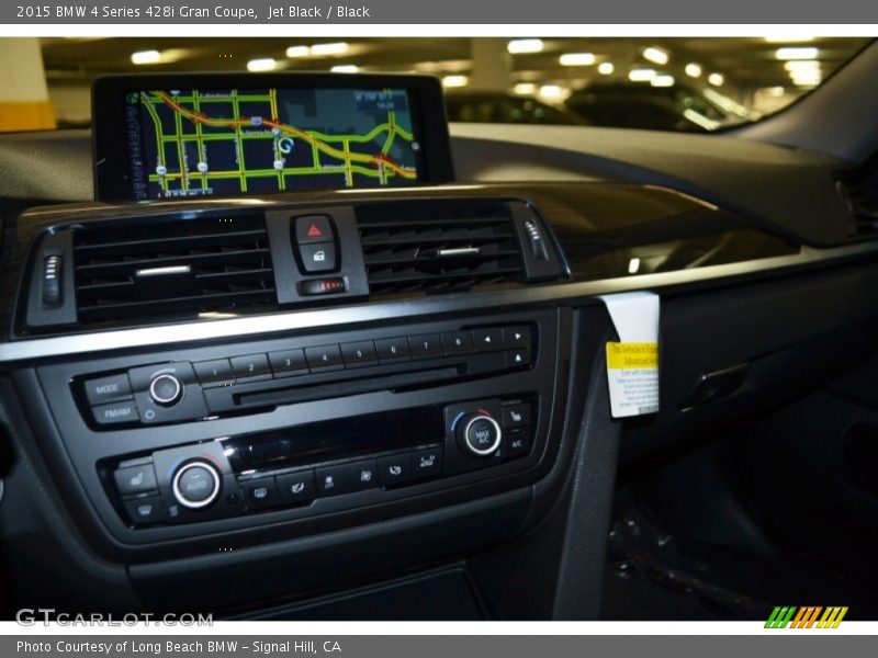 Jet Black / Black 2015 BMW 4 Series 428i Gran Coupe
