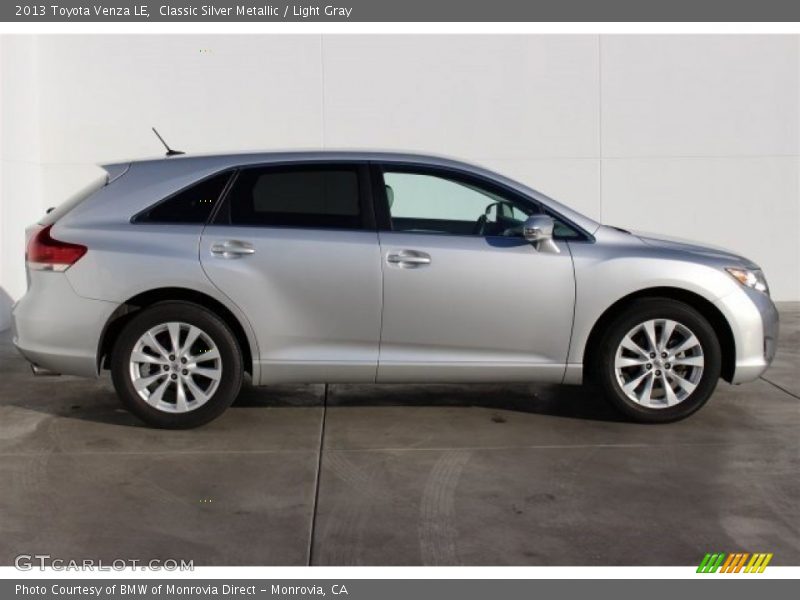 Classic Silver Metallic / Light Gray 2013 Toyota Venza LE