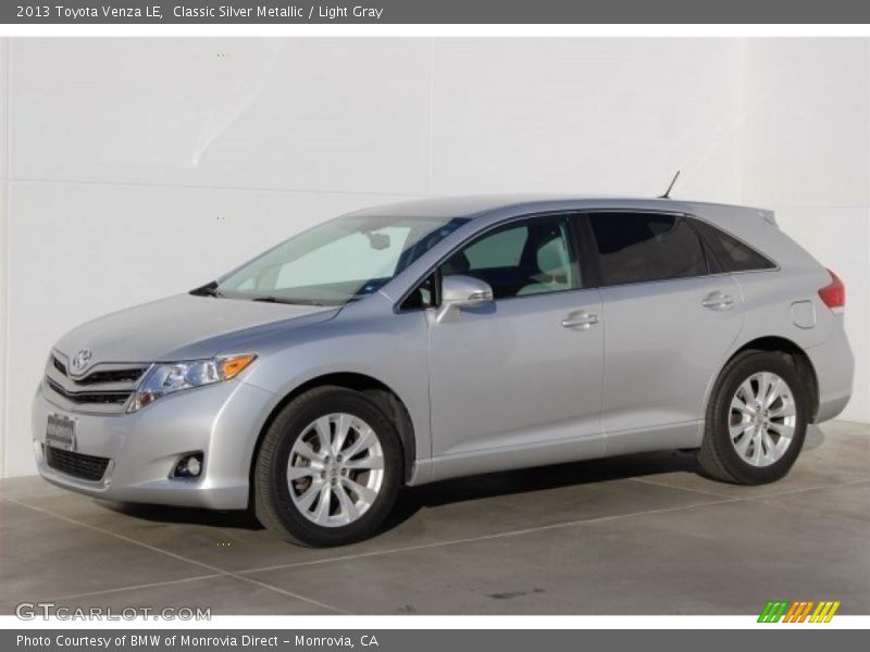 Classic Silver Metallic / Light Gray 2013 Toyota Venza LE
