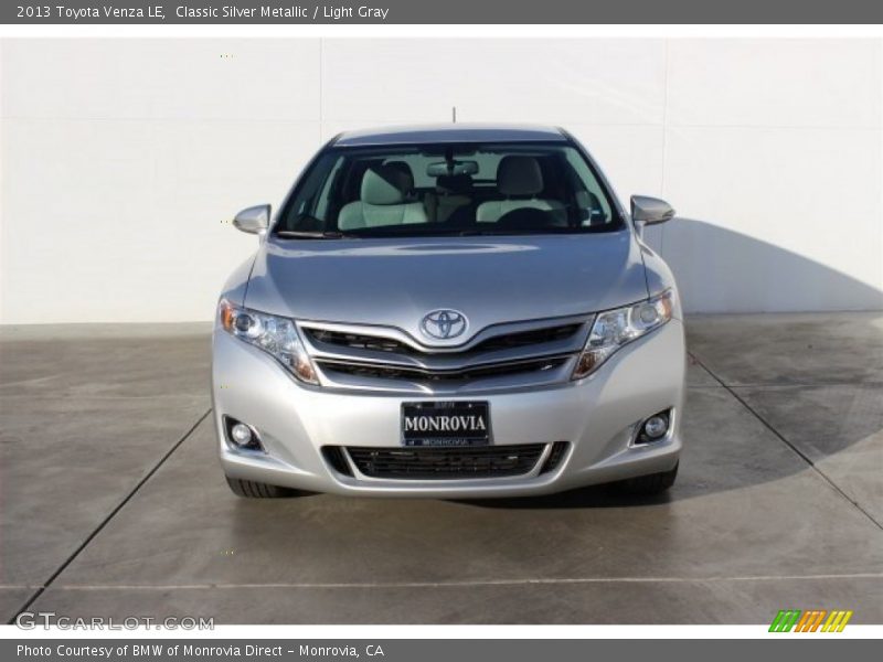 Classic Silver Metallic / Light Gray 2013 Toyota Venza LE