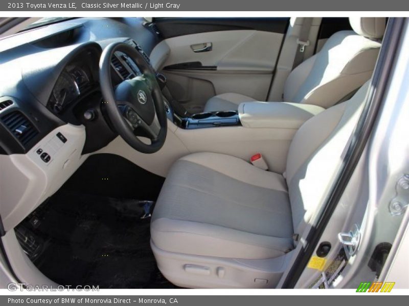 Classic Silver Metallic / Light Gray 2013 Toyota Venza LE