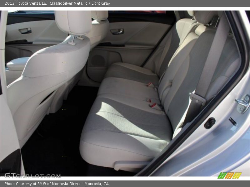 Classic Silver Metallic / Light Gray 2013 Toyota Venza LE