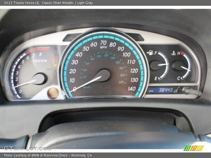 Classic Silver Metallic / Light Gray 2013 Toyota Venza LE