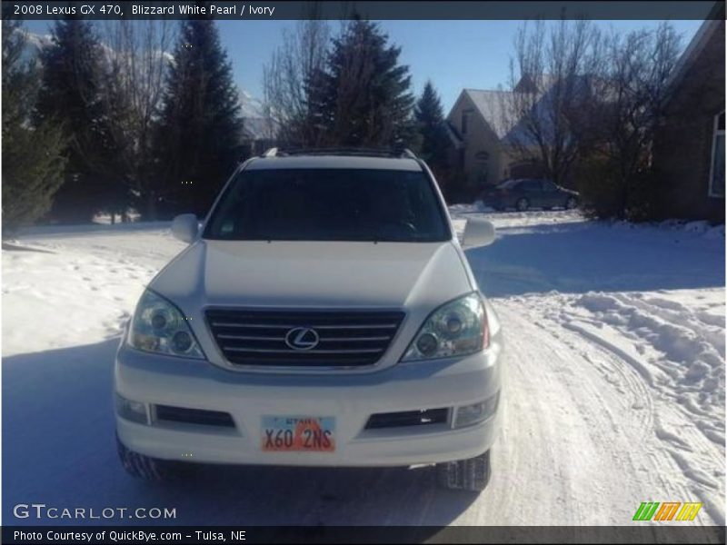 Blizzard White Pearl / Ivory 2008 Lexus GX 470
