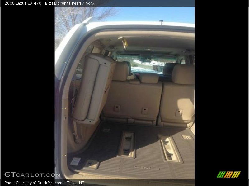 Blizzard White Pearl / Ivory 2008 Lexus GX 470