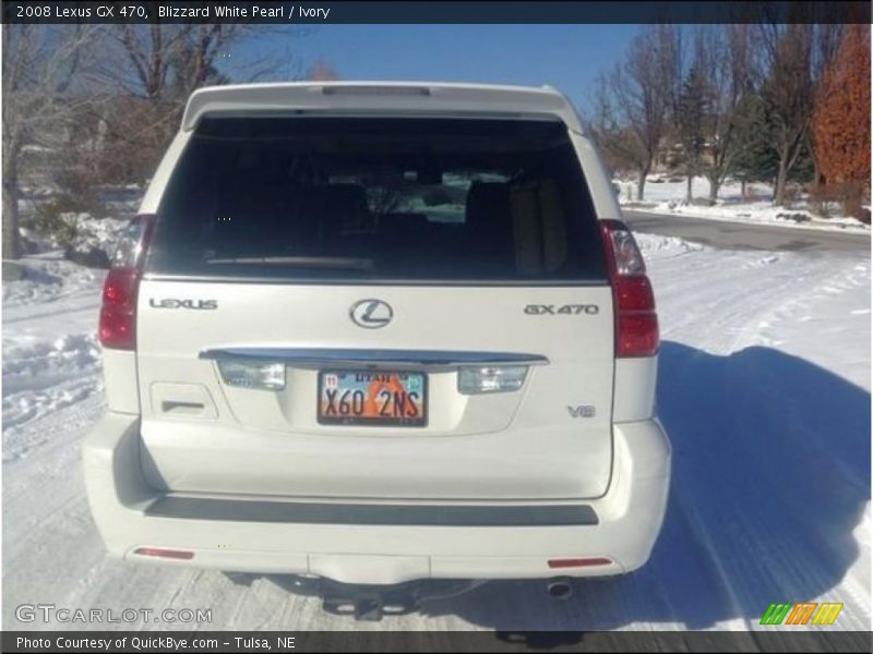 Blizzard White Pearl / Ivory 2008 Lexus GX 470