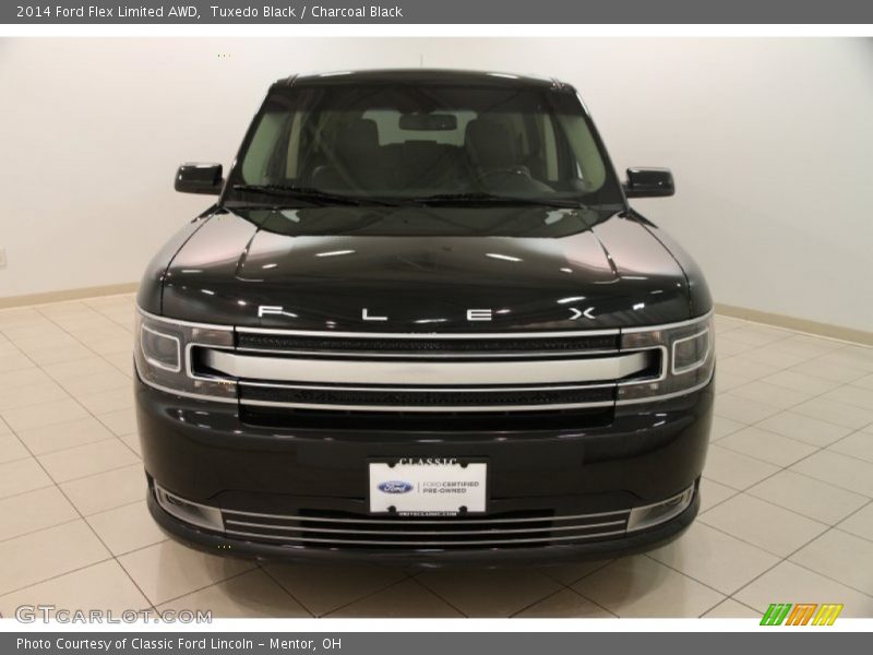 Tuxedo Black / Charcoal Black 2014 Ford Flex Limited AWD