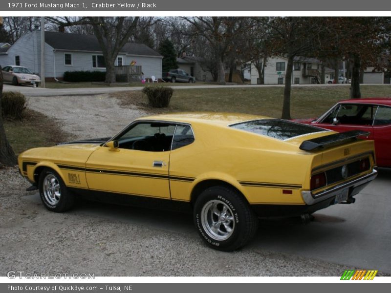  1971 Mustang Mach 1 Grabber Yellow