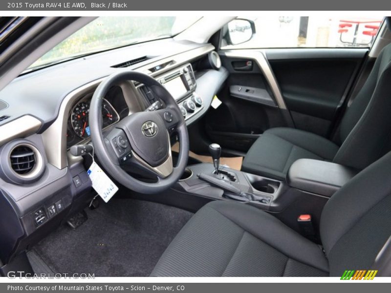 Black / Black 2015 Toyota RAV4 LE AWD