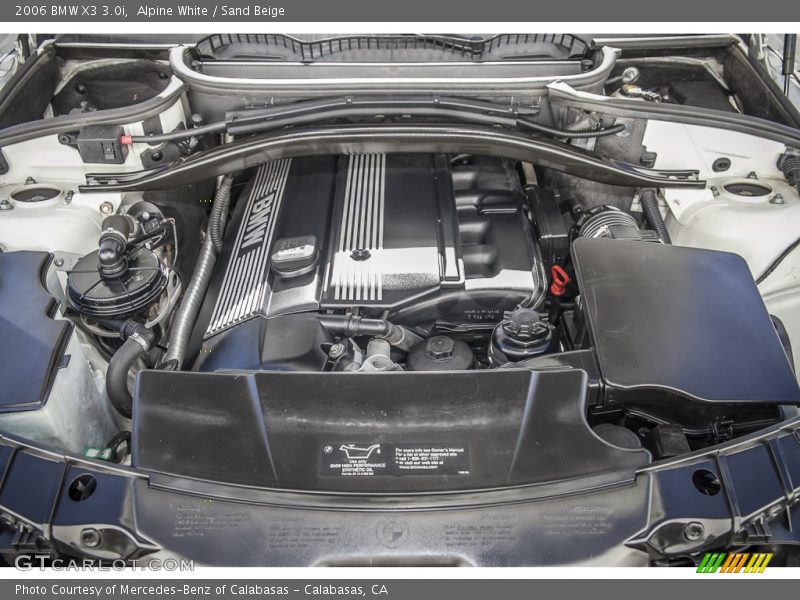 Alpine White / Sand Beige 2006 BMW X3 3.0i