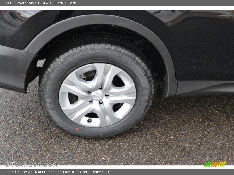 Black / Black 2015 Toyota RAV4 LE AWD