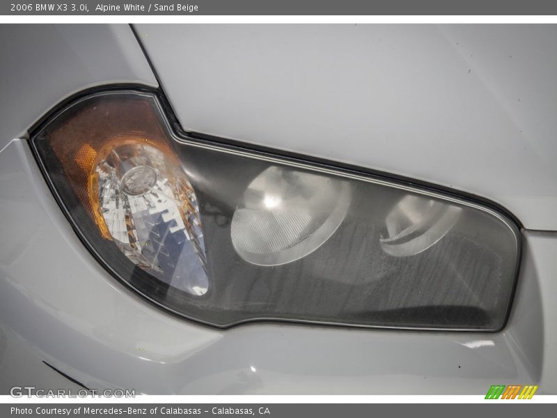 Alpine White / Sand Beige 2006 BMW X3 3.0i