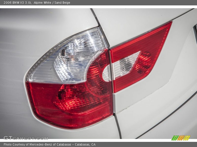 Alpine White / Sand Beige 2006 BMW X3 3.0i