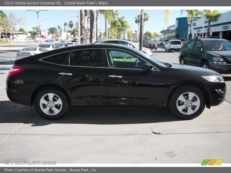 Crystal Black Pearl / Black 2010 Honda Accord Crosstour EX