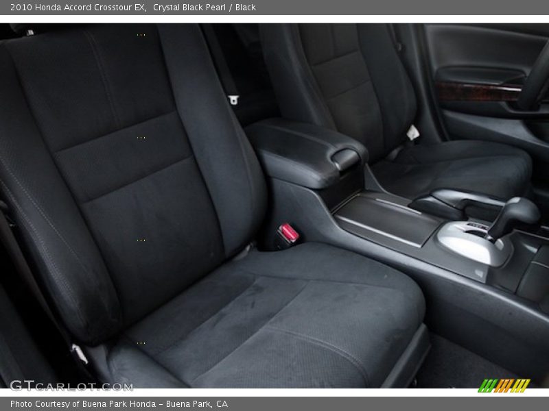 Crystal Black Pearl / Black 2010 Honda Accord Crosstour EX