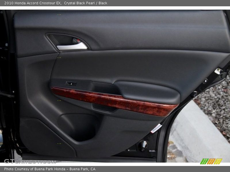 Crystal Black Pearl / Black 2010 Honda Accord Crosstour EX