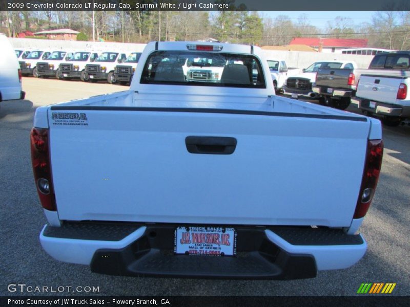 Summit White / Light Cashmere 2009 Chevrolet Colorado LT Regular Cab