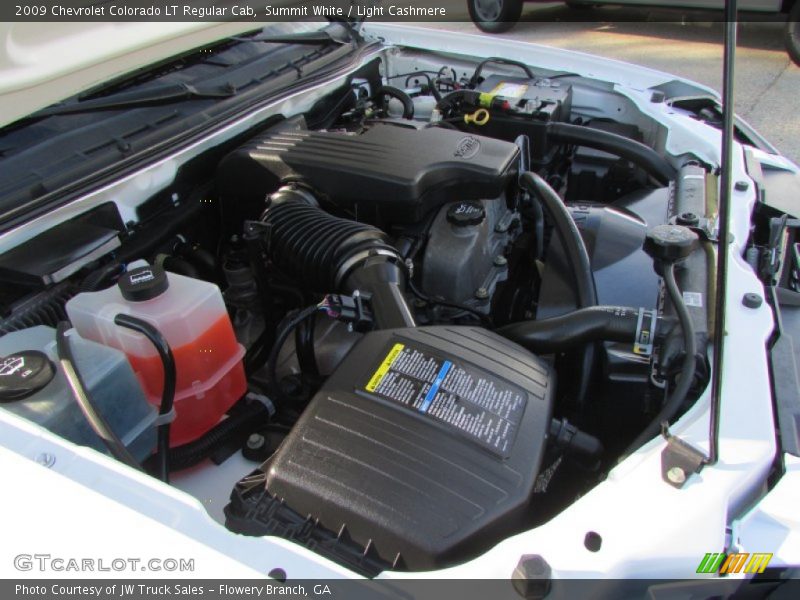 Summit White / Light Cashmere 2009 Chevrolet Colorado LT Regular Cab