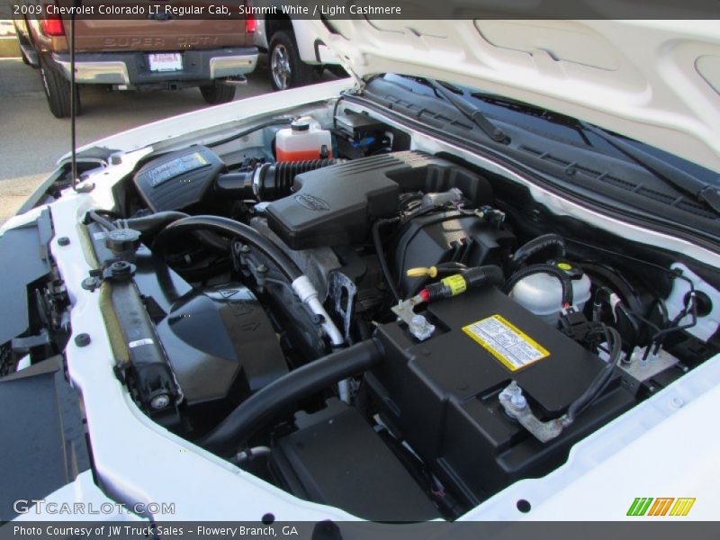 Summit White / Light Cashmere 2009 Chevrolet Colorado LT Regular Cab