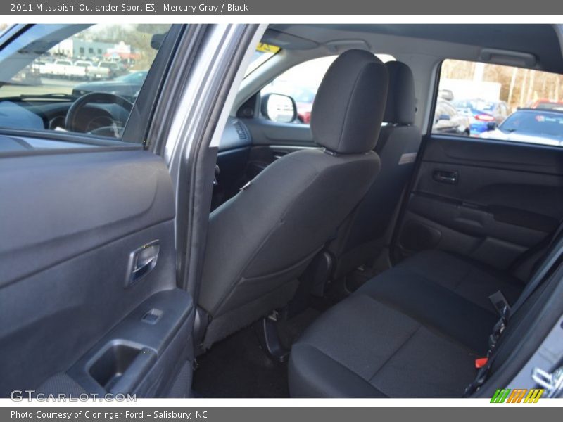 Mercury Gray / Black 2011 Mitsubishi Outlander Sport ES