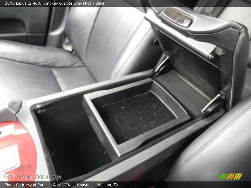 Smokey Granite Gray Mica / Black 2008 Lexus LS 460