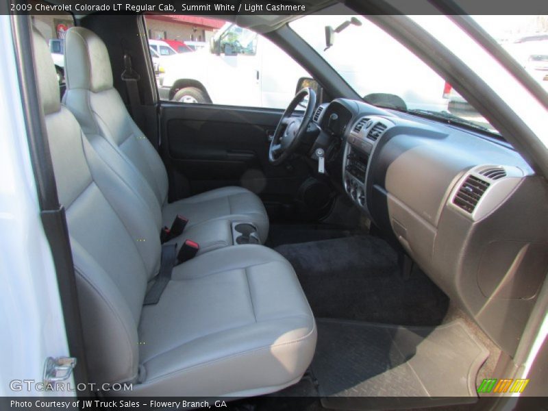 Summit White / Light Cashmere 2009 Chevrolet Colorado LT Regular Cab