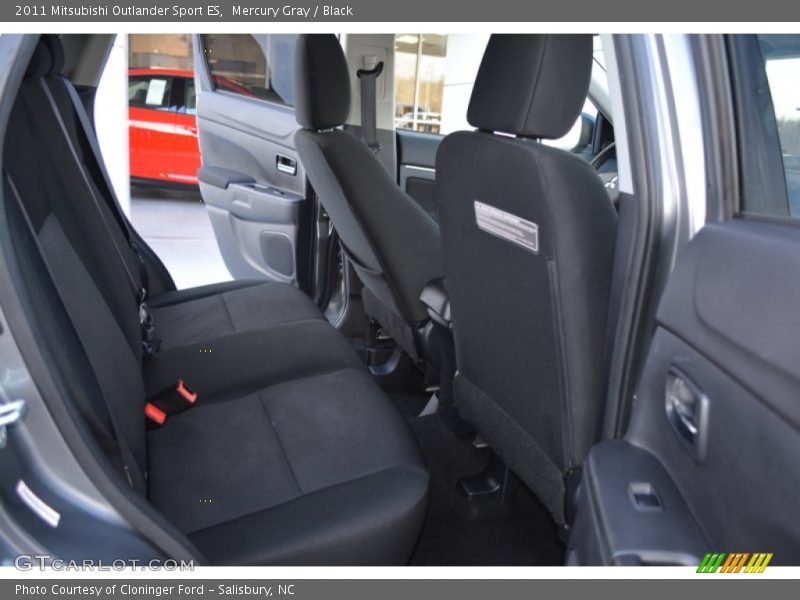 Mercury Gray / Black 2011 Mitsubishi Outlander Sport ES
