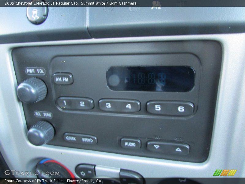 Summit White / Light Cashmere 2009 Chevrolet Colorado LT Regular Cab
