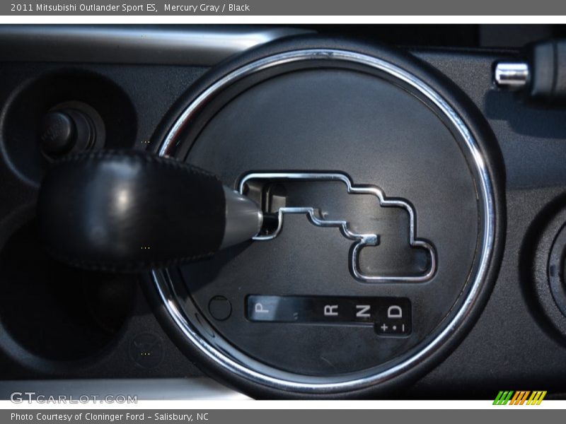 Mercury Gray / Black 2011 Mitsubishi Outlander Sport ES