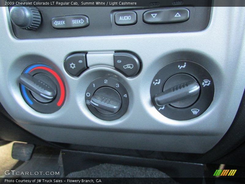 Summit White / Light Cashmere 2009 Chevrolet Colorado LT Regular Cab