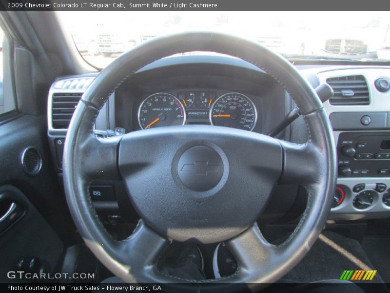Summit White / Light Cashmere 2009 Chevrolet Colorado LT Regular Cab