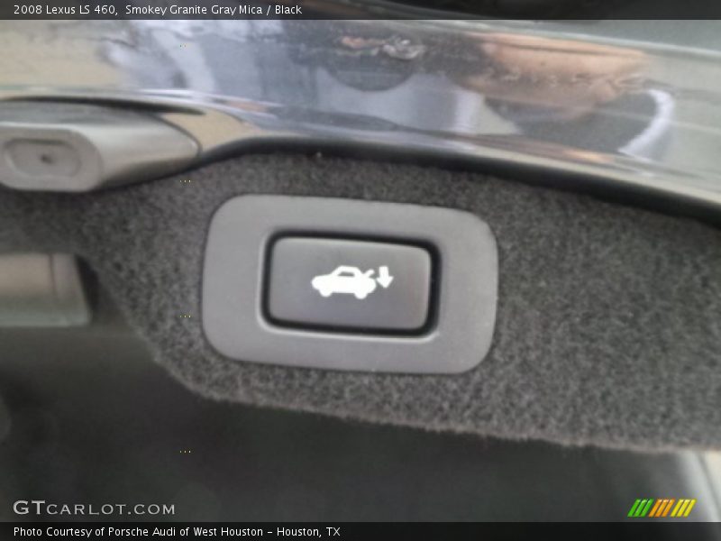Smokey Granite Gray Mica / Black 2008 Lexus LS 460