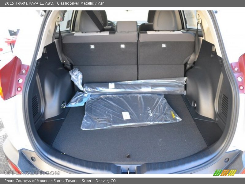 Classic Silver Metallic / Ash 2015 Toyota RAV4 LE AWD