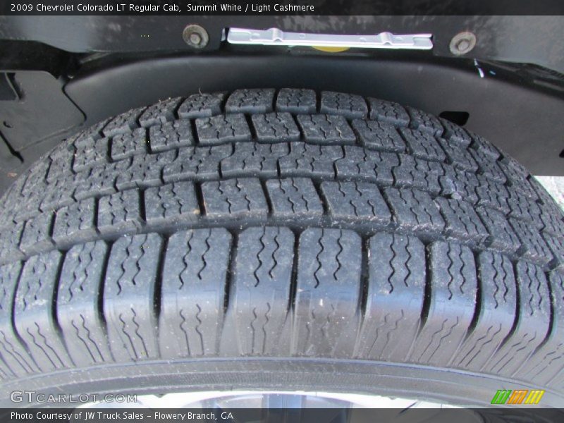 Summit White / Light Cashmere 2009 Chevrolet Colorado LT Regular Cab