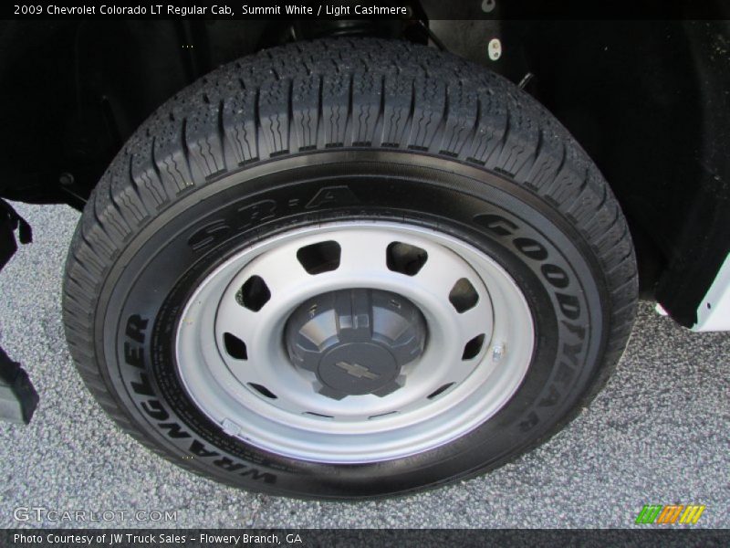 Summit White / Light Cashmere 2009 Chevrolet Colorado LT Regular Cab