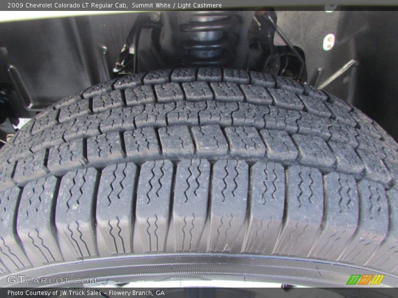 Summit White / Light Cashmere 2009 Chevrolet Colorado LT Regular Cab