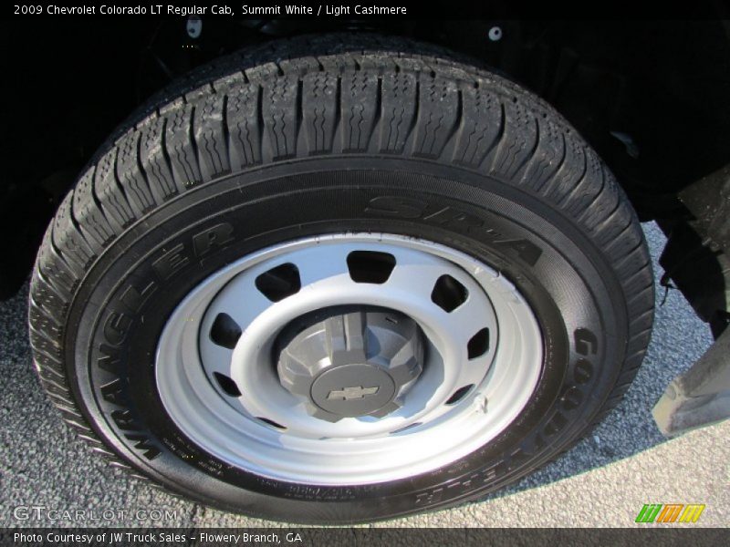 Summit White / Light Cashmere 2009 Chevrolet Colorado LT Regular Cab