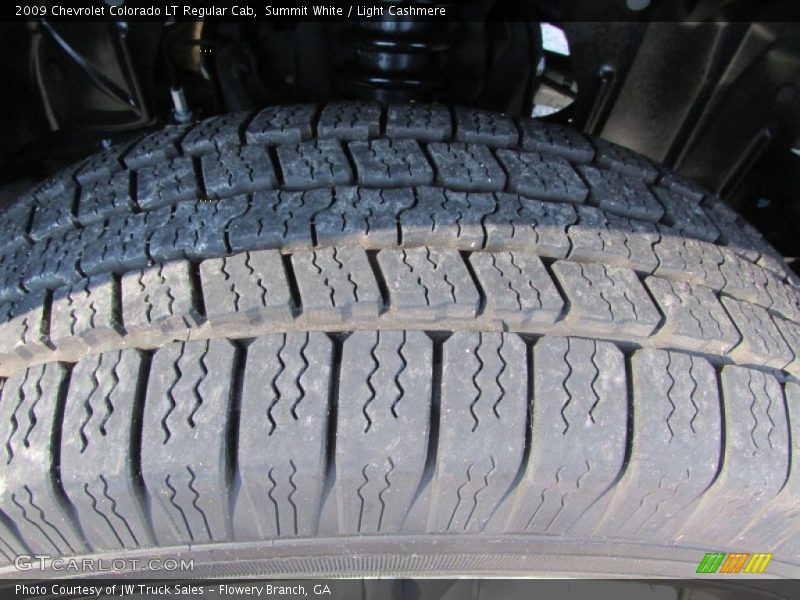 Summit White / Light Cashmere 2009 Chevrolet Colorado LT Regular Cab