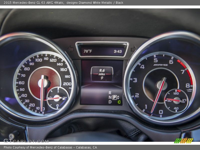  2015 GL 63 AMG 4Matic 63 AMG 4Matic Gauges