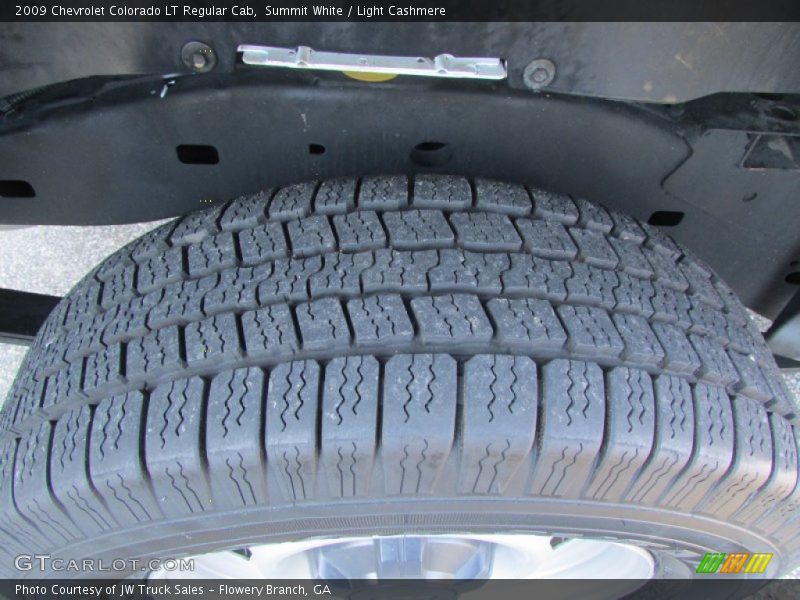 Summit White / Light Cashmere 2009 Chevrolet Colorado LT Regular Cab