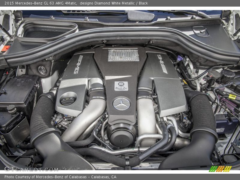  2015 GL 63 AMG 4Matic Engine - 5.5 Liter AMG DI biturbo DOHC 32-Valve VVT V8